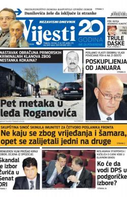 Vijesti - broj 6949, 27. jul 2017.