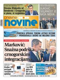 Dnevne novine - broj 2545, 3. dec 2019.