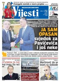 Vijesti - broj 6625, 3. sep 2016.