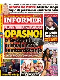 Informer - broj 3172, 21. sep 2022.