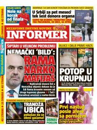 Informer - broj 2166, 7. jun 2019.