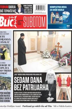 Blic - broj 8534, 28. nov 2020.