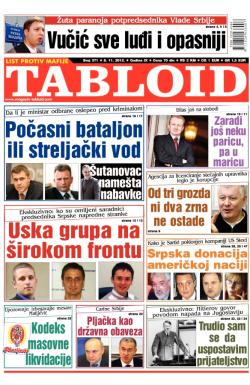 Tabloid - broj 271, 8. nov 2012.