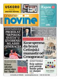 Dnevne novine - broj 3073, 17. avg 2021.