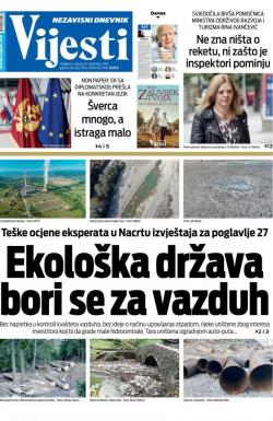 Vijesti - broj 7764, 16. nov 2019.