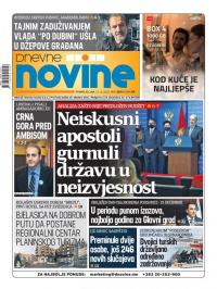 Dnevne novine - broj 2868, 21. dec 2020.