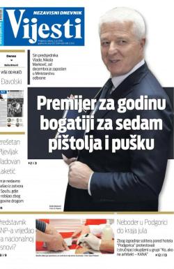 Vijesti - broj 7237, 2. jun 2018.