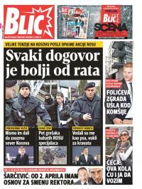 Blic - broj 7585, 28. mar 2018.