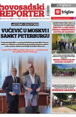 Novosadski reporter - broj 329, 4. jun 2021.