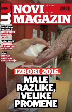 Novi magazin - broj 261, 28. apr 2016.