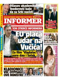 Informer - broj 2395, 6. mar 2020.