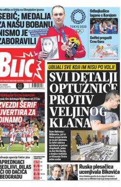 Blic - broj 8775, 3. avg 2021.