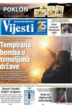 Vijesti - broj 8708, 10. jul 2022.