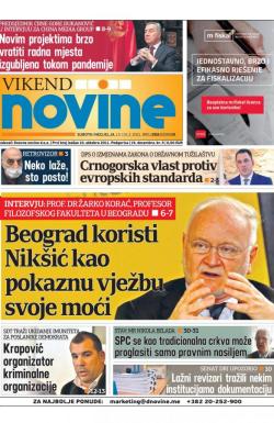 Dnevne novine - broj 2912, 13. feb 2021.