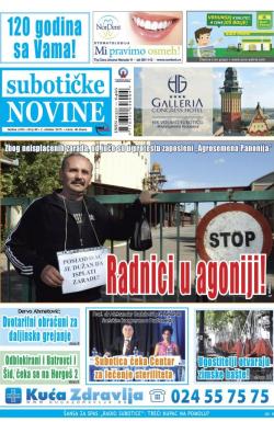 Nove Subotičke novine - broj 40, 2. okt 2015.