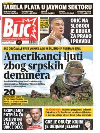 Blic - broj 7426, 16. okt 2017.