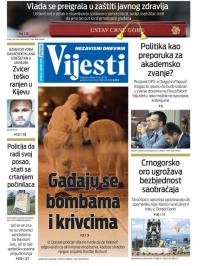 Vijesti - broj 7950, 27. maj 2020.