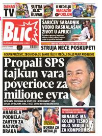 Blic - broj 7766, 28. sep 2018.