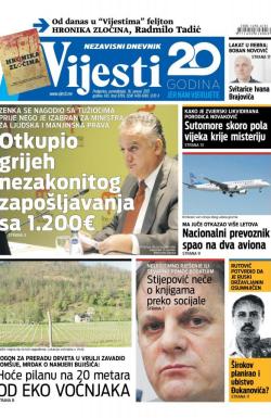 Vijesti - broj 6759, 16. jan 2017.