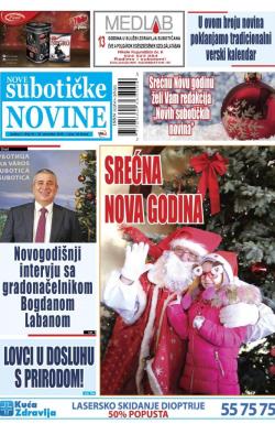 Nove Subotičke novine - broj 96, 28. dec 2018.