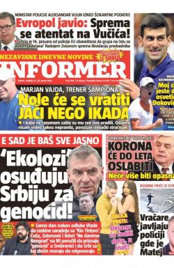 Informer - broj 2968, 22. jan 2022.