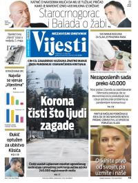 Vijesti - broj 7926, 1. maj 2020.