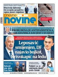 Dnevne novine - broj 3023, 18. jun 2021.