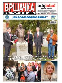 Vršačka kula - broj 981, 10. okt 2014.