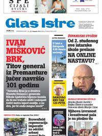 Glas Istre - broj 295, 25. okt 2021.