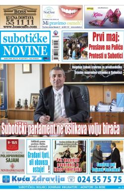 Nove Subotičke novine - broj 18, 30. apr 2015.