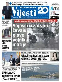 Vijesti - broj 6937, 15. jul 2017.