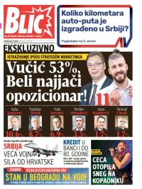 Blic - broj 7219, 20. mar 2017.