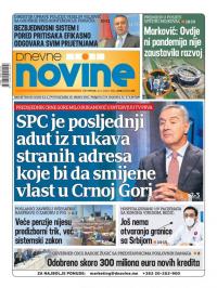 Dnevne novine - broj 2745, 30. jul 2020.