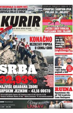 Kurir - broj 3825, 16. okt 2024.