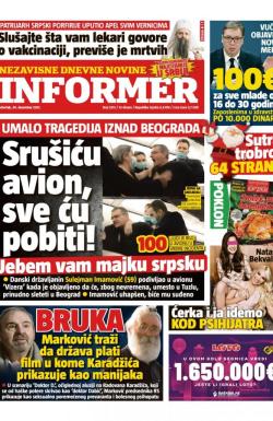 Informer - broj 2951, 30. dec 2021.