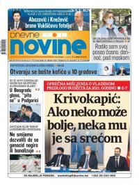 Dnevne novine - broj 2952, 1. apr 2021.