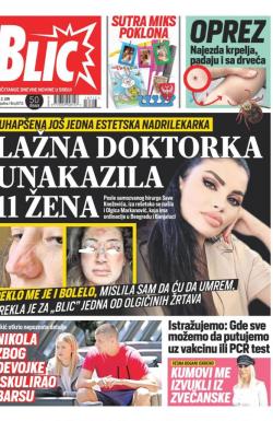 Blic - broj 8713, 2. jun 2021.