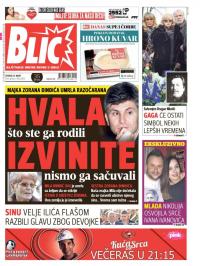 Blic - broj 6855, 15. mar 2016.