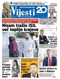 Vijesti - broj 6997, 13. sep 2017.