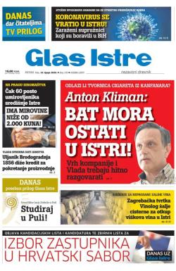 Glas Istre - broj 167, 19. jun 2020.