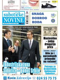 Nove Subotičke novine - broj 11, 13. mar 2014.