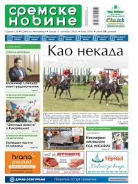 Sremske Novine - broj 2901, 5. okt 2016.