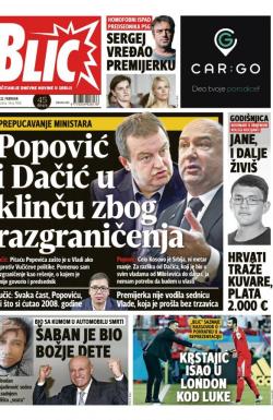 Blic - broj 7908, 22. feb 2019.