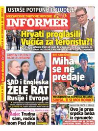 Informer - broj 3119, 21. jul 2022.