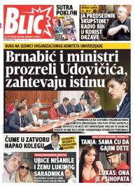 Blic - broj 7646, 31. maj 2018.