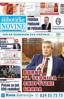 Nove Subotičke novine - broj 40, 6. okt 2017.