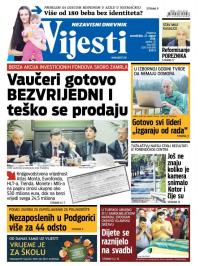 Vijesti - broj 6613, 22. avg 2016.