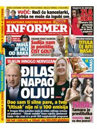 Informer - broj 2259, 24. sep 2019.