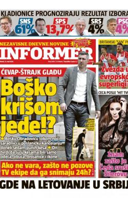 Informer - broj 2446, 12. maj 2020.