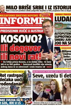 Informer - broj 1930, 27. avg 2018.